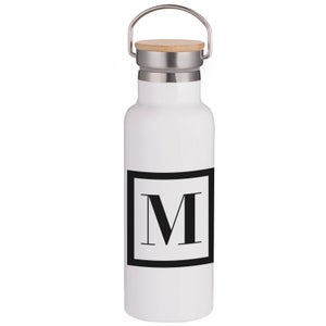 Boxed M Portable Insulated Water Bottle - White