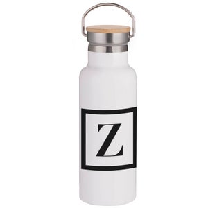 Boxed Z Portable Insulated Water Bottle - White