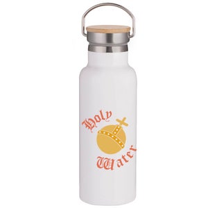 Holy Water Portable Insulated Water Bottle - White