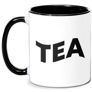 Tea Mug - White/Black