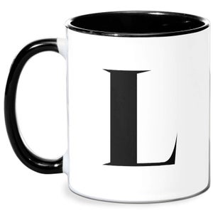 L Mug - White/Black