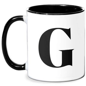G Mug - White/Black
