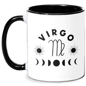 Virgo Mug - White/Black