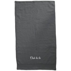 Ooh La La Embroidered Towel