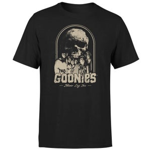Camiseta The Goonies Never Say Die Retro - Hombre - Negro