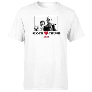 T-Shirt The Goonies Sloth Love Chunk - Bianco - Uomo
