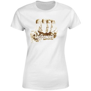 T-shirt The Goonies Watercolour - Blanc - Femme