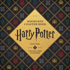 Harry Potter Hogwarts Coaster Book - Set mit Buch und Untersetzer