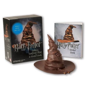 Chapeau de triage parlant et livre d'autocollants Harry Potter