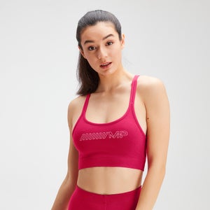 MP Women's Outline Graphic Bra - Virtual Pink