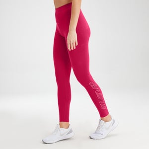 MP Damen Outline Grafik Leggings - Virtual Pink