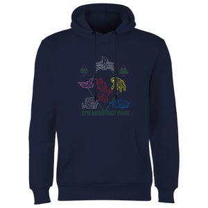 Power Rangers Dinozords Bluprint Hoodie - Blauw