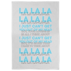 I Just Can't Get You Out Of My Head Tea Towel