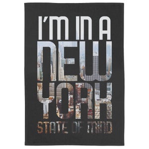 I'm In A New York State Of Mind Tea Towel