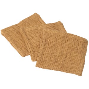 Broste Copenhagen Linen Dish Cloth - Set of 3 - Indian Tan