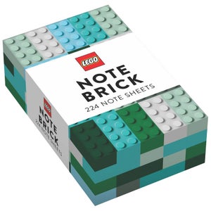 Note LEGO Brick-Bleu/Vert