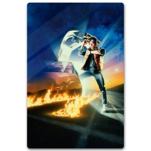Zavvi Exclusive Limited Edition Back To The Future Metal Poster - 40 X 60cm