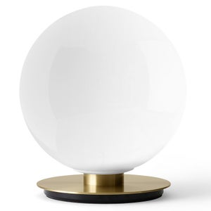 Menu Shiny Opal Table/Wall Lamp - Brushed Brass