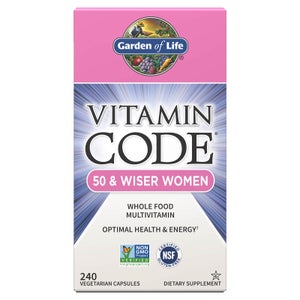 Vitamin Code Women 50+ and Wiser - 240 Capsules