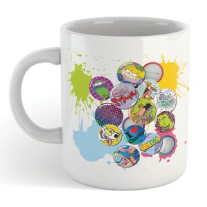 Nickelodeon Badges Mug