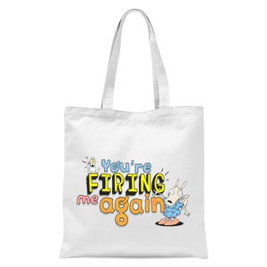 Rocko's Modern Firing Tote Bag - Wit
