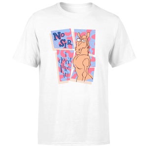 T-Shirt Ren & Stimpy No Sir I Don't Like It! - Bianco - Uomo