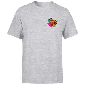 T-shirt Nickelodeon NICK 90s - Gris - Homme