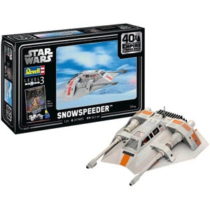 Revell Modellbausatz als Geschenk-Set - Snowspeeder (Das Imperium schlägt zurück – zum 40. Jubiläum im Maßstab 1:29