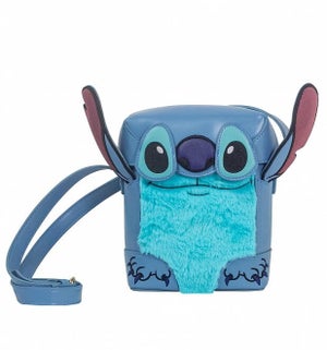 Danielle Nicole Disney Lilo and Stitch Stitch Face Box Cross Body Bag