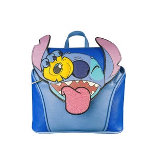 Danielle Nicole Disney Lilo and Stitch Stitch Pineapple Flap Backpack