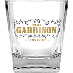 Peaky Blinders Garrison Drinking Glass and Stones Set