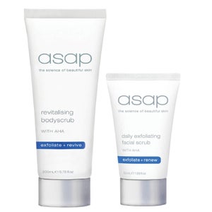 asap Exclusive Face and Body Exfoliation Set