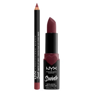 NYX Professional Makeup Suede Lip Kit - Lolita Mauve