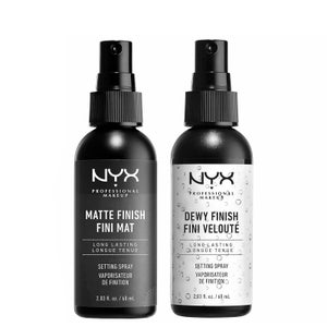 NYX Professional Makeup Matte & Dewy Setting Spray Set