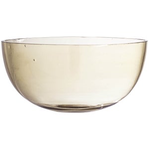 Bloomingville Recycled Glass Casie Bowl - Large - Brown