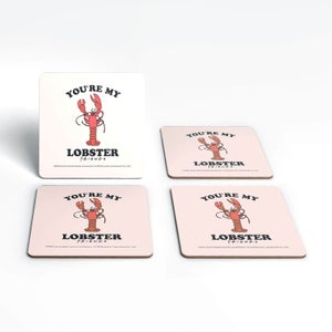 Friends You're My Lobster Coaster Set