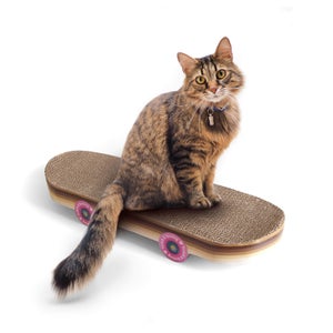 CAT SCRATCH SKATEBOARD