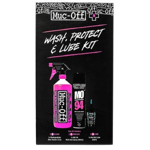 Muc-Off Wash, Protect and Lube Kit