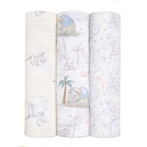 aden + anais Swaddles - My Darling Dumbo (3 Pack)