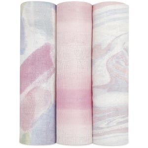 aden + anais Silk Soft Swaddles - Florentine (3 Pack)