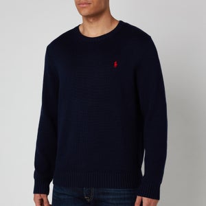 Polo Ralph Lauren Rundhalspullover aus Baumwolle - Hunter Navy