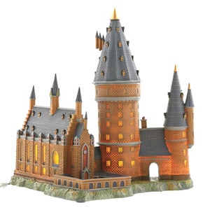 Harry Potter Village Hogwarts Großer Saal und Turm - UK-Stecker