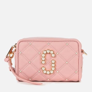Marc Jacobs Women's The Softshot 17 Quilted Pearl Bag - Pink rose