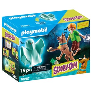 Playmobil SCOOBY-DOO ! Scooby et Shaggy avec fantôme (70287)
