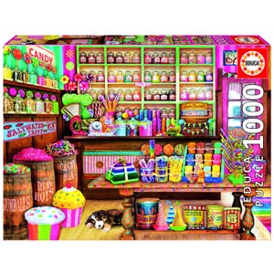 Puzle tienda de dulces (1000 piezas)