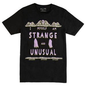 Beetlejuice I Myself Am Strange And Unusual Unisex T-Shirt - Black