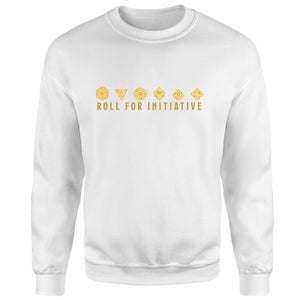 Dungeons & Dragons Roll For Initiative Sweatshirt - Wit