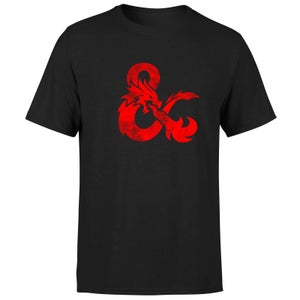 Dungeons & Dragons D&D Ampersand Herren T-Shirt - Schwarz