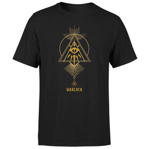Dungeons & Dragons Warlock Men's T-Shirt - Zwart
