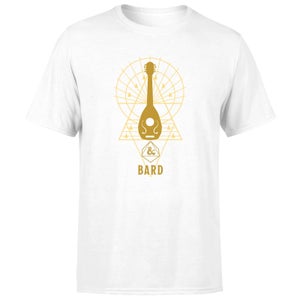 Dungeons & Dragons Bard Men's T-Shirt - Wit